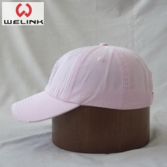 Welink High Quality Custom Logo Cotton Embroidery Fabric Patch Baseball Cap