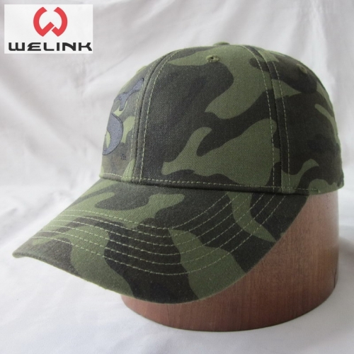 Welink High Quality Print Cotton Custom Logo Baseball Cap