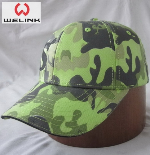 Welink High Quality Print Camo Cotton Baseball Cap