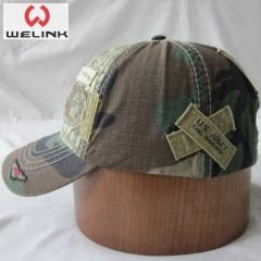 Welink High Quality Patch Print Logo Cotton Baseball Cap