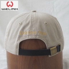 Cotton Twill Embroidery Sport Dad Hat Baseball Cap