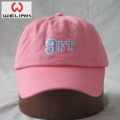 Welink Fashionable Embroidery Logo Custom Cotton Baseball Cap