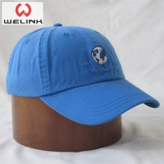 Blue Embroidery Golf Dad Hat Baseball CAP