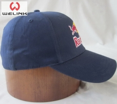 Welink High Quality Embroidery Patch Cotton Navy Blue Baseball Cap