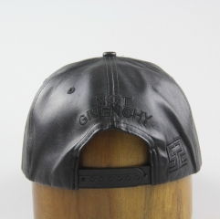 Men sports cap custom snapback caps PU leather snapback hats