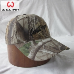 Welink High Quality Embroidery Camo Cotton Baseball Cap