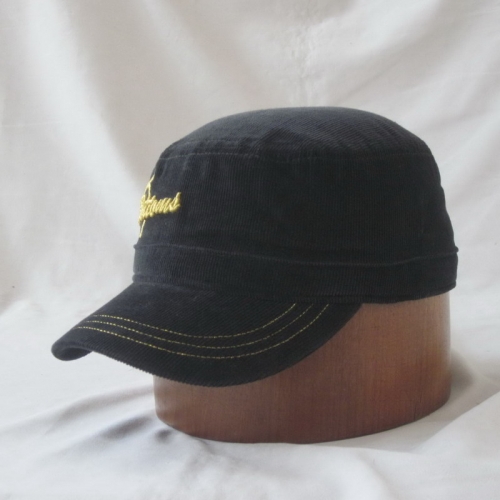 3D Embroidery Military Cap