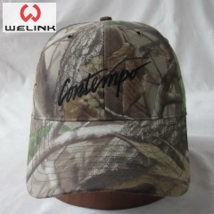 Welink High Quality Embroidery Camo Cotton Baseball Cap