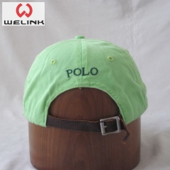 Welink High Quality Logo Embroidery Cotton Bright Color Cotton Baseball Cap