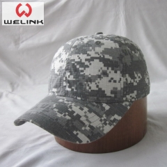 Welink High Quality Cotton Camo Hook&Loop Baseball Cap