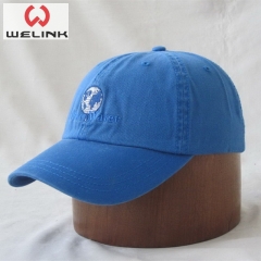 Blue Embroidery Golf Dad Hat Baseball CAP