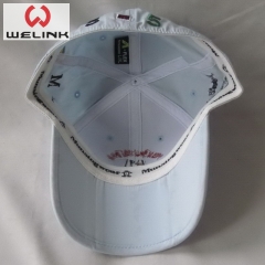 Welink High Quality Embroidery Custom Logo Folding Brim Baseball Cap