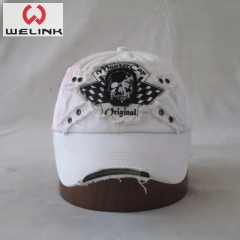 Washed Custom Embroidery Stylish Sports Cap