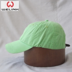 Welink High Quality Logo Embroidery Cotton Bright Color Cotton Baseball Cap