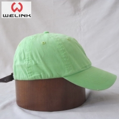 Welink High Quality Logo Embroidery Cotton Bright Color Cotton Baseball Cap