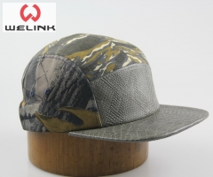 Five panel caps camouflage customizable logo fashion outdoor hats