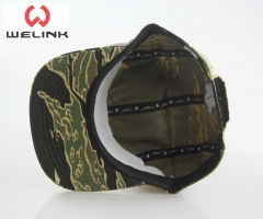 customizable logo individuality fashion outdoor camouflage five panel caps