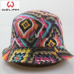 Classic Vintage Geometric Bucket Hats