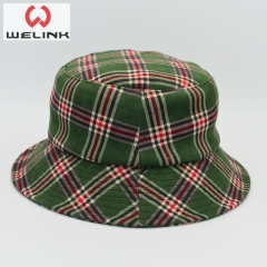 Check Pattern Bucket Hat
