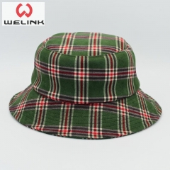 Check Pattern Bucket Hat