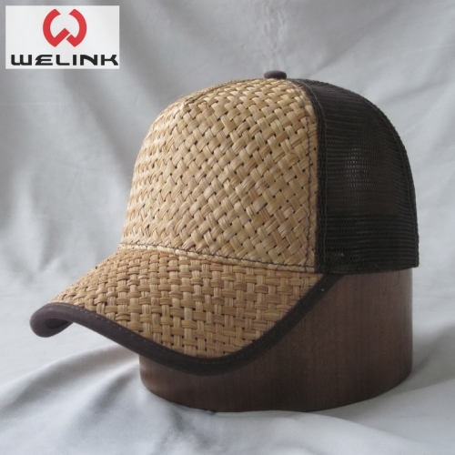 Fashion Popular retro baseball straw hat