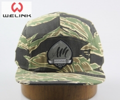 customizable logo individuality fashion outdoor camouflage five panel caps