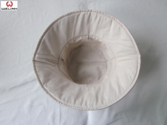 Embroidery Flower Printing Flat Top Bucket Cap Fisherman Hat
