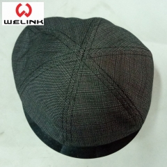 Men's Simple Classic Patterned Flat Ivy Cap