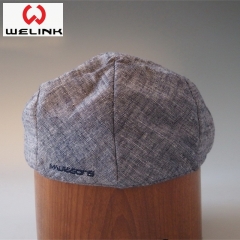 Embroidery Adjustable Classic Checked Ivy Cap Beret Hat