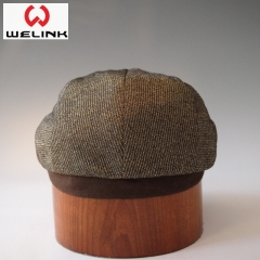 New Style Tweed Classic Fashion Vintage Ivy Cap