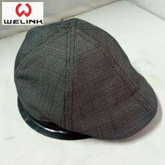 Men's Simple Classic Patterned Flat Ivy Cap