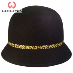 Latest fashion custom elegant women wool bucket hats felt hat